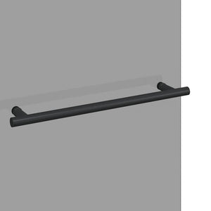 Καλυμμα Ντους Μαύρο 95 x 140 cm ESG Γυαλί και Αλουμίνιο