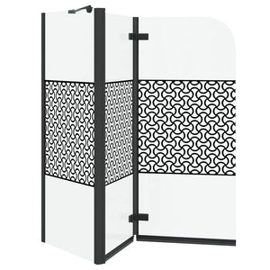 Μπανιέρα Γεωμετρικό Μαύρο 120 x 67 x 129 εκ. - Pakobazaar
