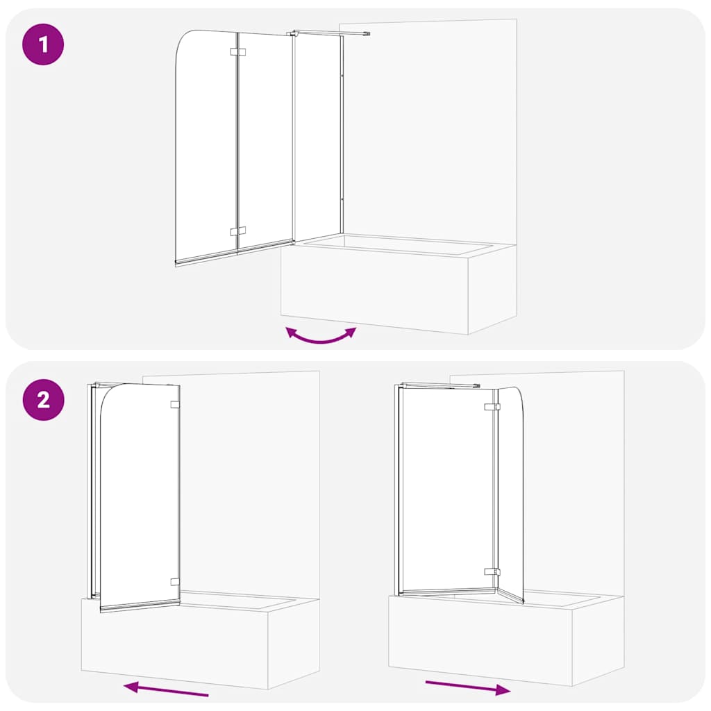 Μπανιέρα Γεωμετρικό Μαύρο 120 x 67 x 129 εκ. - Pakobazaar