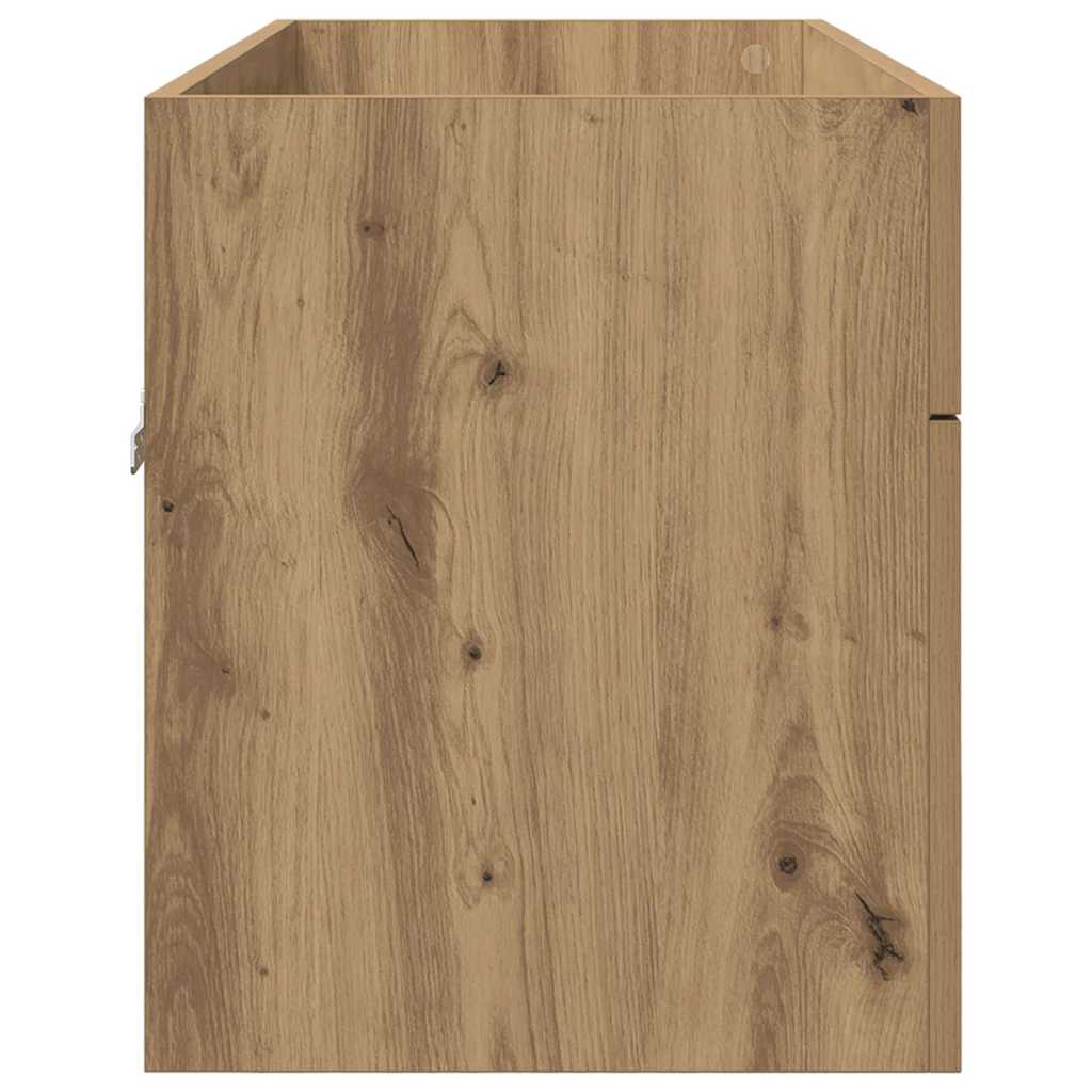 Ντουλάπι νιπτήρα με αποθήκευση Artisan Oak Επεξεργασμένο ξύλο - Pakobazaar
