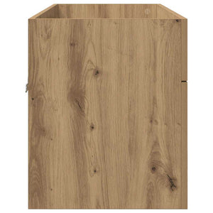 Ντουλάπι νιπτήρα με αποθήκευση Artisan Oak Επεξεργασμένο ξύλο - Pakobazaar