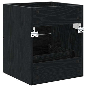 Ντουλάπι νιπτήρα Μαύρη Οξυά 38,5 x 41 x 48 εκ