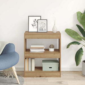 Βιβλιοθήκη Artisan Oak 60 x 30 x 72 εκ. Επεξεργασμένο ξύλο - Pakobazaar