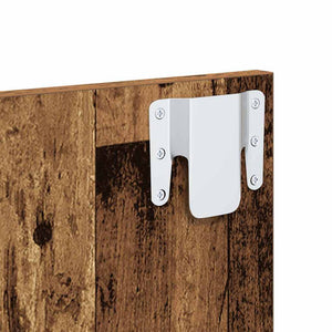 Κομοδίνο 2 pcs Παλιό ξύλο 50 x 32,5 x 80 εκ. Επεξεργασμένο ξύλο - Pakobazaar