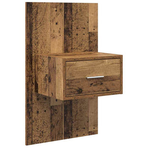 Κομοδίνο 2 pcs Παλιό ξύλο 50 x 32,5 x 80 εκ. Επεξεργασμένο ξύλο - Pakobazaar