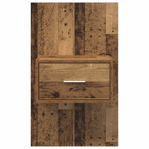 Κομοδίνο 2 pcs Παλιό ξύλο 50 x 32,5 x 80 εκ. Επεξεργασμένο ξύλο - Pakobazaar