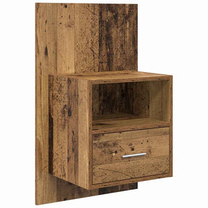 Κομοδίνο 2 pcs Παλιό ξύλο 50 x 32.5 x 80 εκ. Επεξεργασμένο ξύλο - Pakobazaar
