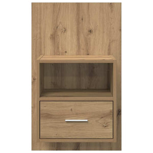 Κομοδίνο 2 τμχ. Artisan Oak 50 x 32.5 x 80 εκ. - Pakobazaar