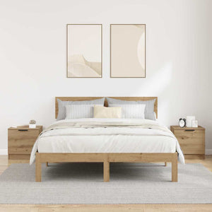 Ντουλάπι κρεβατιού 2 τμχ. Artisan Oak 40 x 39 x 40 εκ.