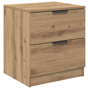Κομοδίνο 2 pcs Artisan Oak 45 x 39 x 50 εκ. Επεξεργασμένο ξύλο - Pakobazaar