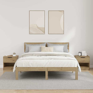 Ντουλάπι κρεβατιού 2 pcs Artisan Oak 40 x 39 x 40 εκ. - Pakobazaar
