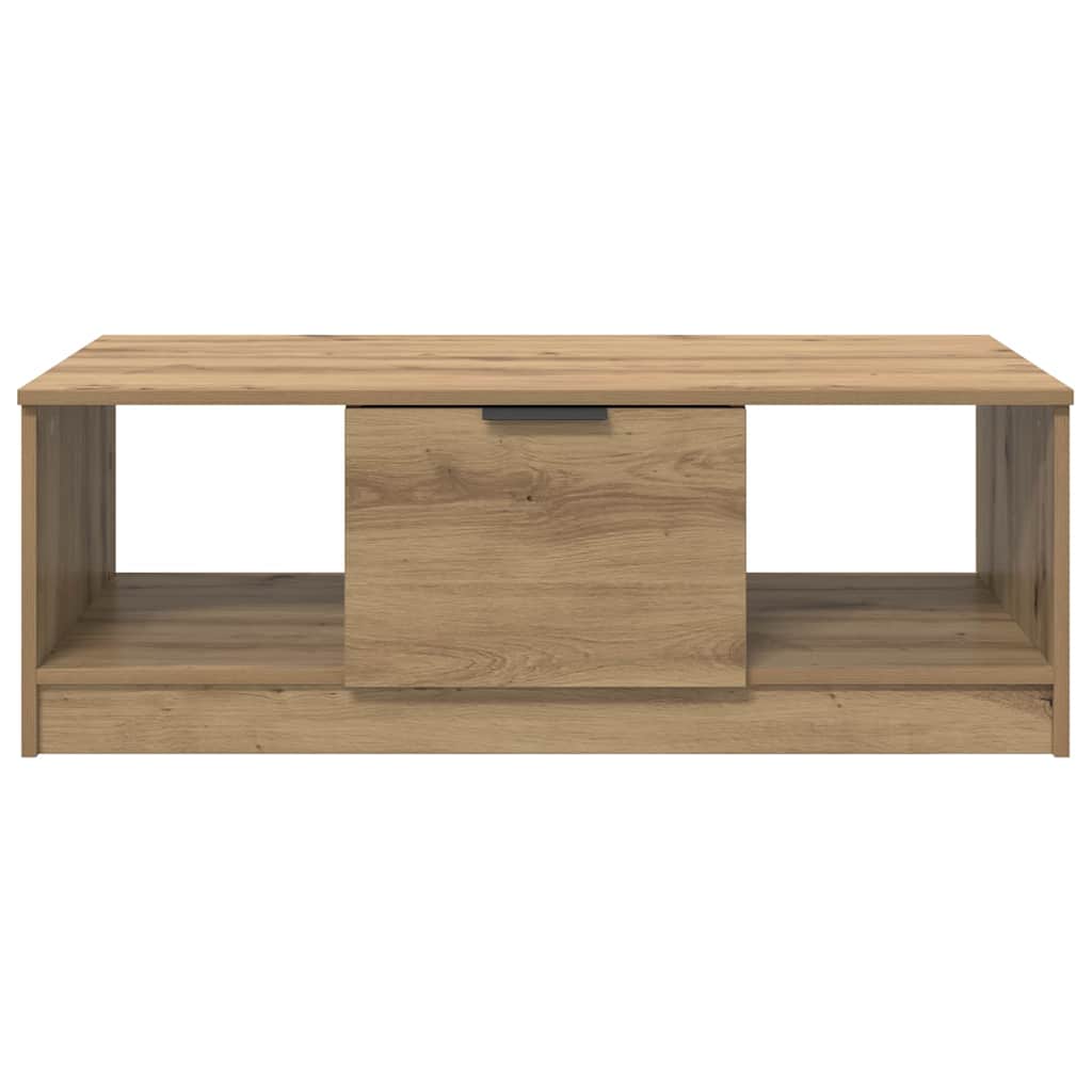 Τραπεζάκι σαλονιού με συρτάρι Artisan Oak 102 x 50 x 36cm