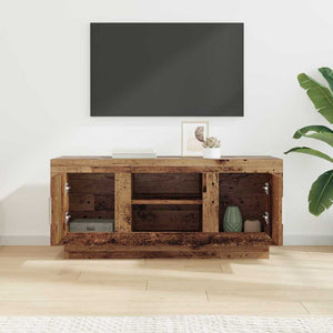 Ντουλάπι TV 102 x 35 x 45 εκ. Παλιό Ξύλο Επεξεργασμένο Ξύλο