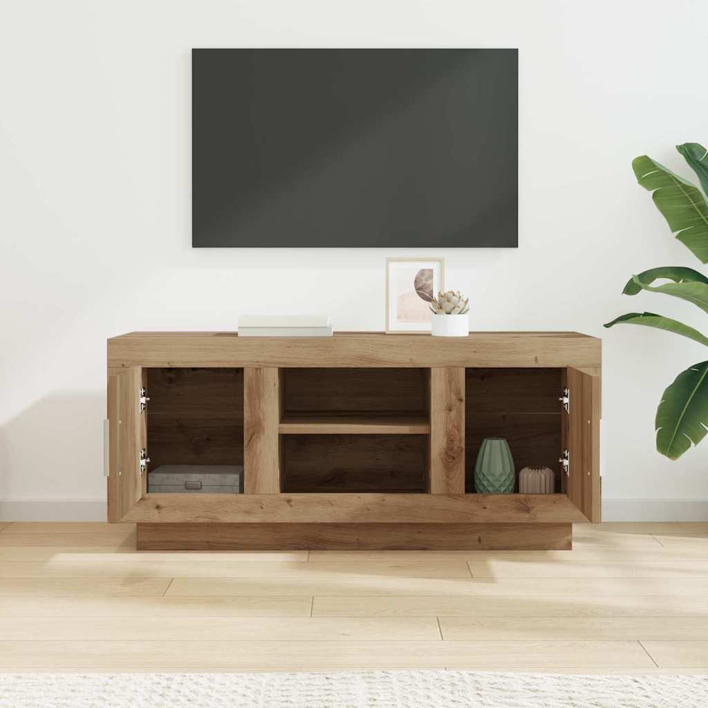 Ντουλάπι TV Artisan Oak 102 x 35 x 45 εκ. Επεξεργασμένο ξύλο