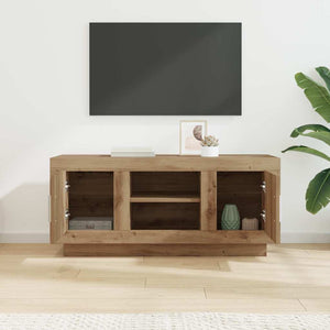 Ντουλάπι TV 102 x 35 x 45 εκ. Artisan Oak Επεξεργασμένο Ξύλο