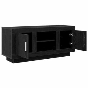 Ντουλάπι TV 102 x 35 x 45 εκ. Μαύρη Οξυά Επεξεργασμένο Ξύλο
