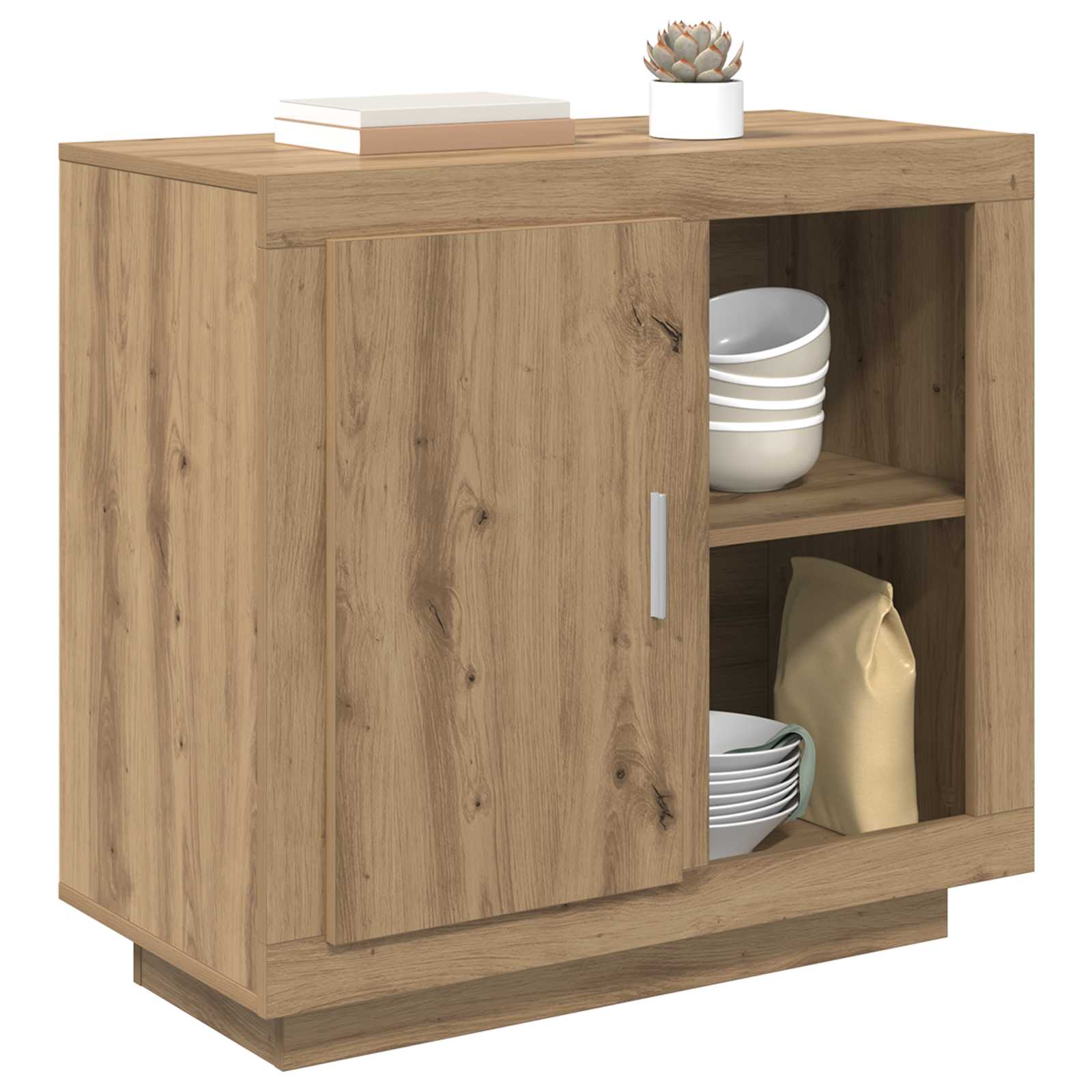 Πλαϊνό γραφείο Artisan Oak 80 x 40 x 75 εκ. Επεξεργασμένο ξύλο - Pakobazaar