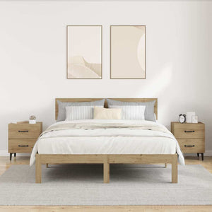 Ντουλάπι κρεβατιού 2 τμχ. Artisan Oak 40 x 35 x 47,5 εκ