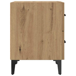 Ντουλάπι κρεβατιού 2 τμχ. Artisan Oak 40 x 35 x 47,5 εκ