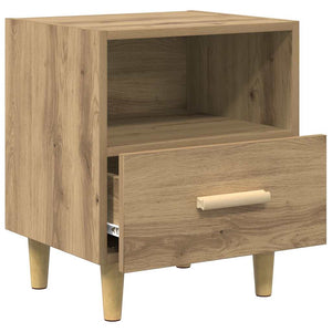 Κομοδίνο 2 τμχ. Artisan Oak 40 x 35 x 47 εκ. Επεξεργασμένο Ξύλο