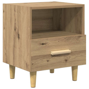 Κομοδίνο 2 τμχ. Artisan Oak 40 x 35 x 47 εκ. Επεξεργασμένο Ξύλο