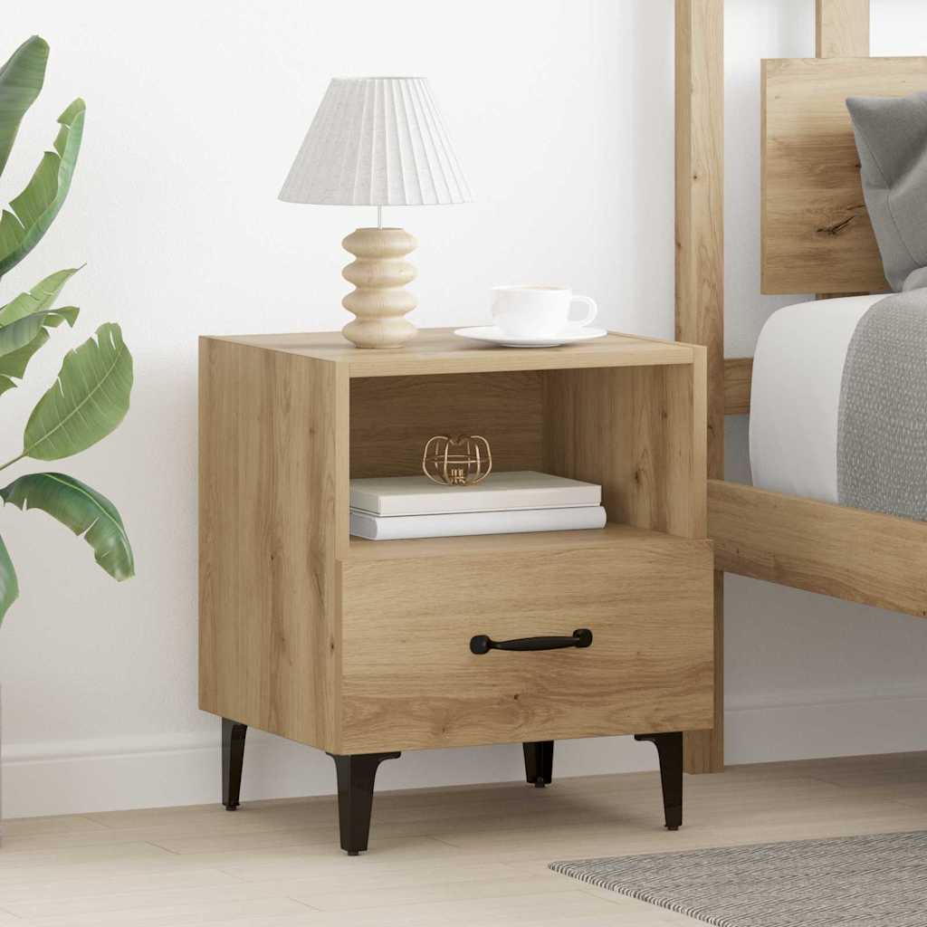 Κομοδίνο Artisan Oak 40 x 35 x 47,5 εκ Επεξεργασμένο ξύλο - Pakobazaar