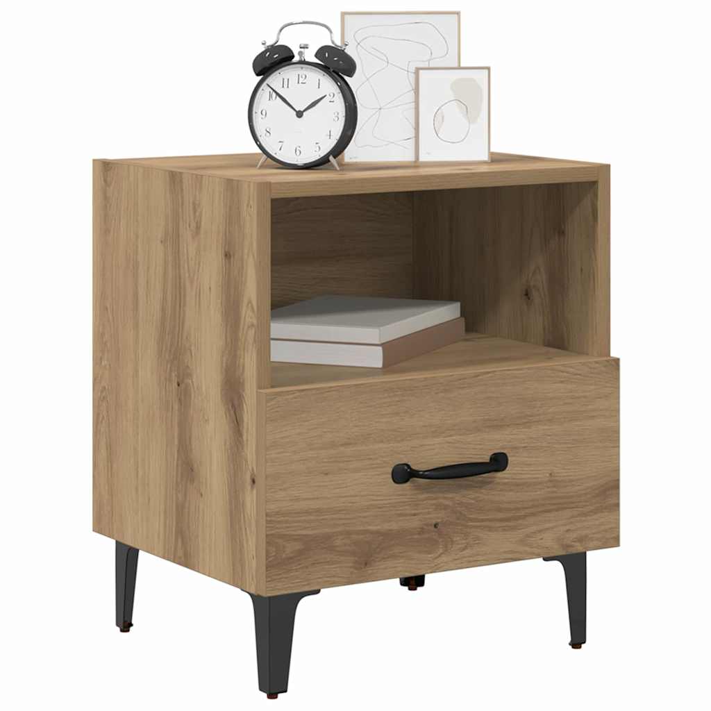 Κομοδίνο Artisan Oak 40 x 35 x 47,5 εκ Επεξεργασμένο ξύλο - Pakobazaar