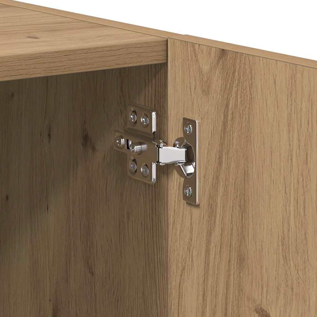 Κομοδίνο 2 pcs Artisan Oak 40 x 40 x 50 cm Επεξεργασμένο ξύλο