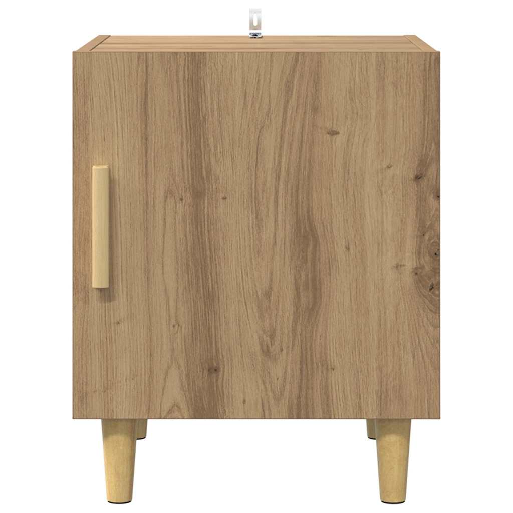 Κομοδίνο 2 pcs Artisan Oak 40 x 40 x 50 cm Επεξεργασμένο ξύλο