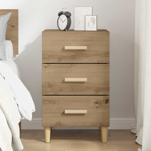 Κομοδίνο Artisan Oak 40 x 40 x 66 εκ. Επεξεργασμένο ξύλο - Pakobazaar