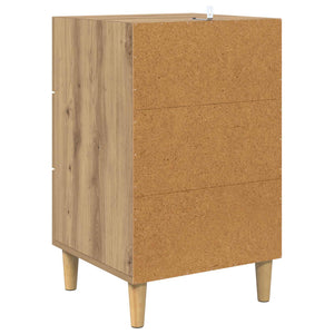 Κομοδίνο Artisan Oak 40 x 40 x 66 εκ. Επεξεργασμένο ξύλο - Pakobazaar