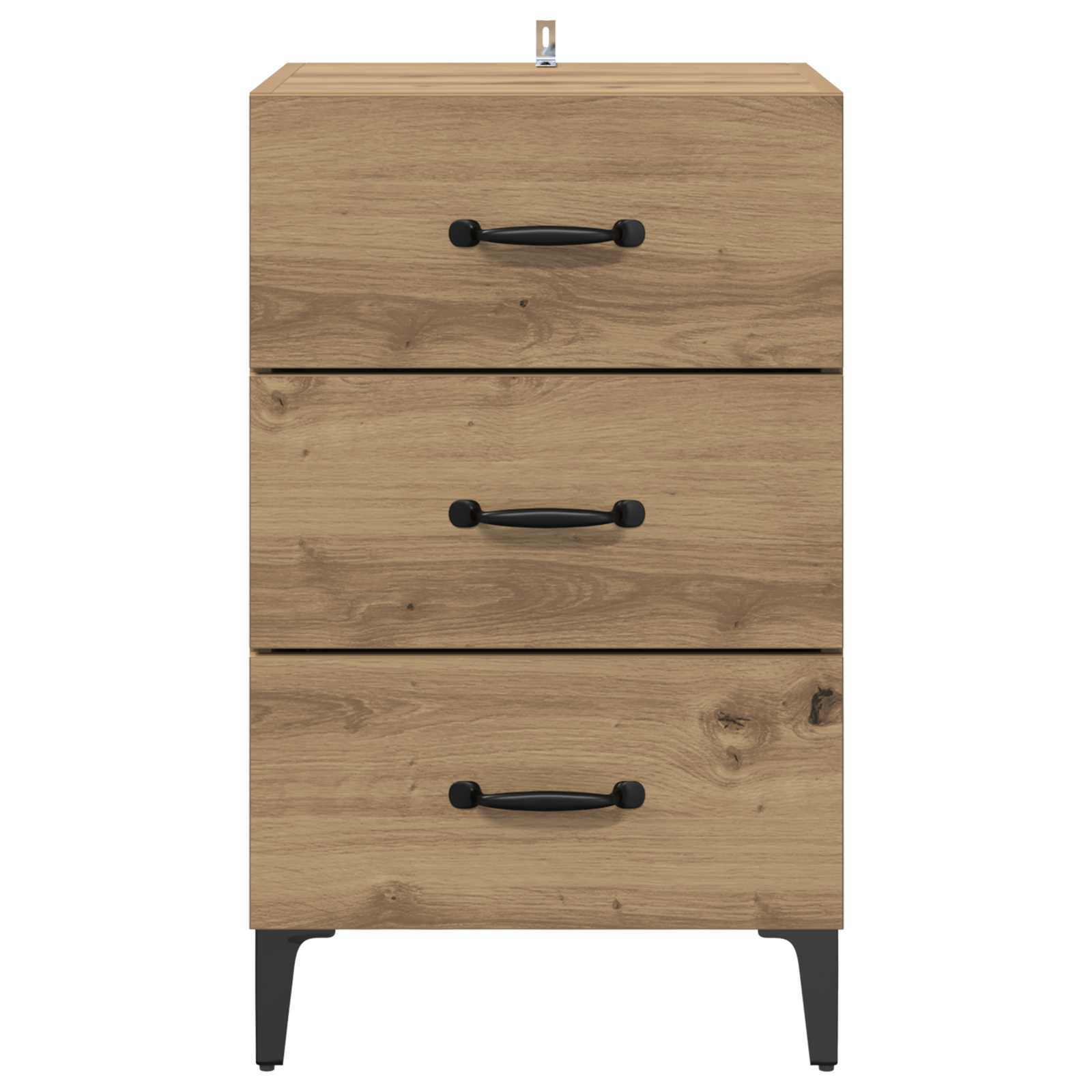 Κομοδίνο Artisan Oak 40 x 40.5 x 66 εκ Επεξεργασμένο ξύλο - Pakobazaar