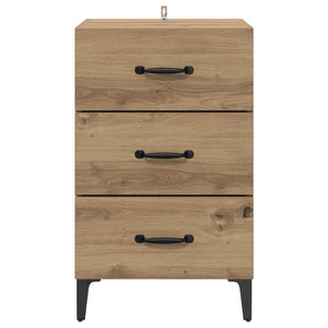 Κομοδίνο Artisan Oak 40 x 40.5 x 66 εκ Επεξεργασμένο ξύλο - Pakobazaar