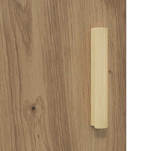 Πλαϊνό γραφείο Artisan Oak 70 x 34 x 90 εκ. Επεξεργασμένο Ξύλο