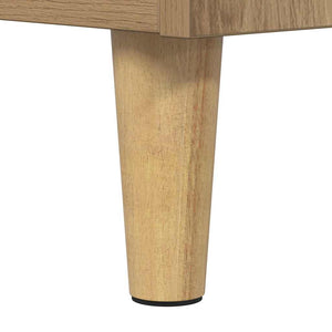 Πλαϊνό γραφείο Artisan Oak 70 x 34 x 90 εκ. Επεξεργασμένο Ξύλο