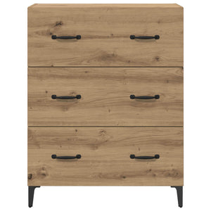 Πλαϊνό γραφείο με συρτάρι Artisan Oak 69,5 x 34 x 90 εκ. - Pakobazaar