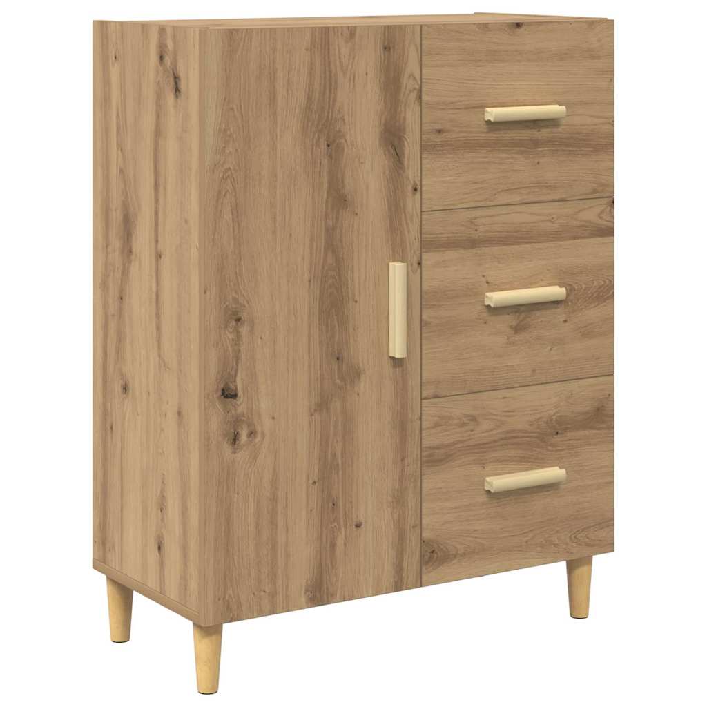 Πλαϊνό γραφείο Artisan Oak 34 x 69.5 x 90 εκ Επεξεργασμένο ξύλο - Pakobazaar