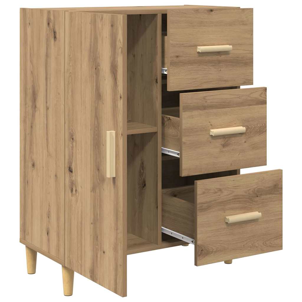 Πλαϊνό γραφείο Artisan Oak 34 x 69.5 x 90 εκ Επεξεργασμένο ξύλο - Pakobazaar