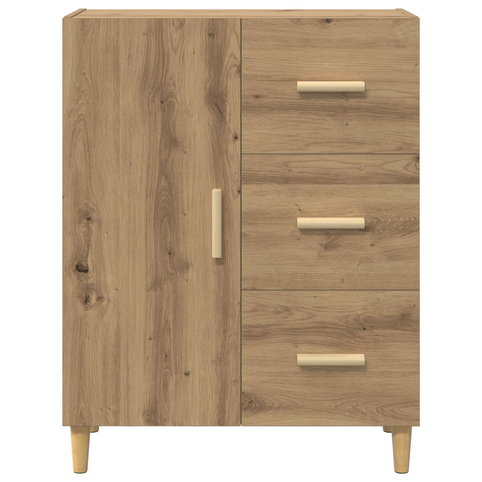 Πλαϊνό γραφείο Artisan Oak 34 x 69.5 x 90 εκ Επεξεργασμένο ξύλο - Pakobazaar