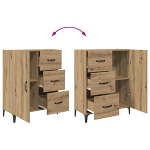 Πλαϊνό γραφείο με συρτάρι Artisan Oak 69,5 x 34 x 90 εκ. - Pakobazaar