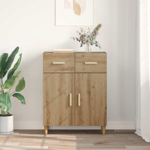 Πλαϊνό γραφείο με συρτάρι artisan δρυς 34 x 69.5 x 89 εκ - Pakobazaar