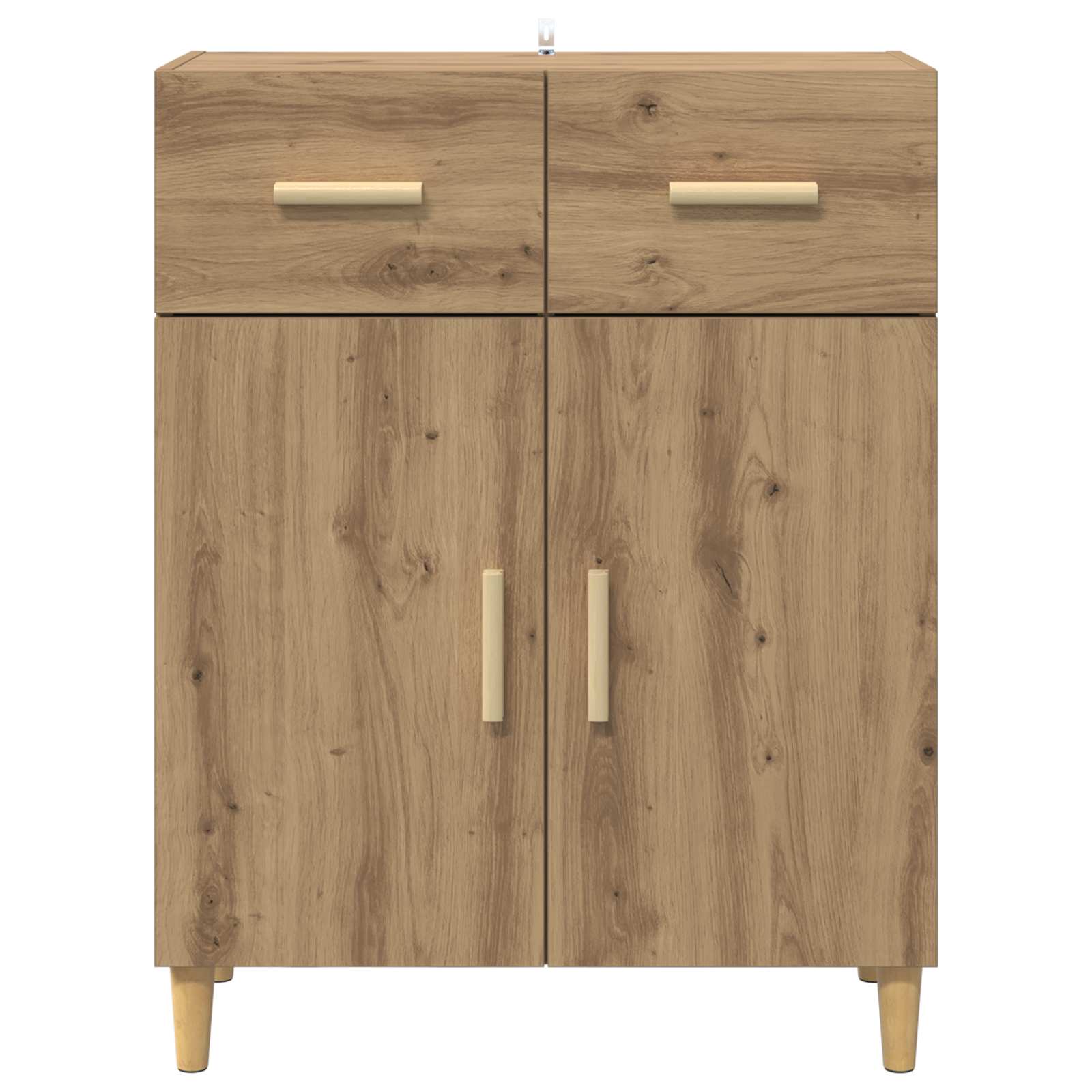 Πλαϊνό γραφείο με συρτάρι artisan δρυς 34 x 69.5 x 89 εκ - Pakobazaar