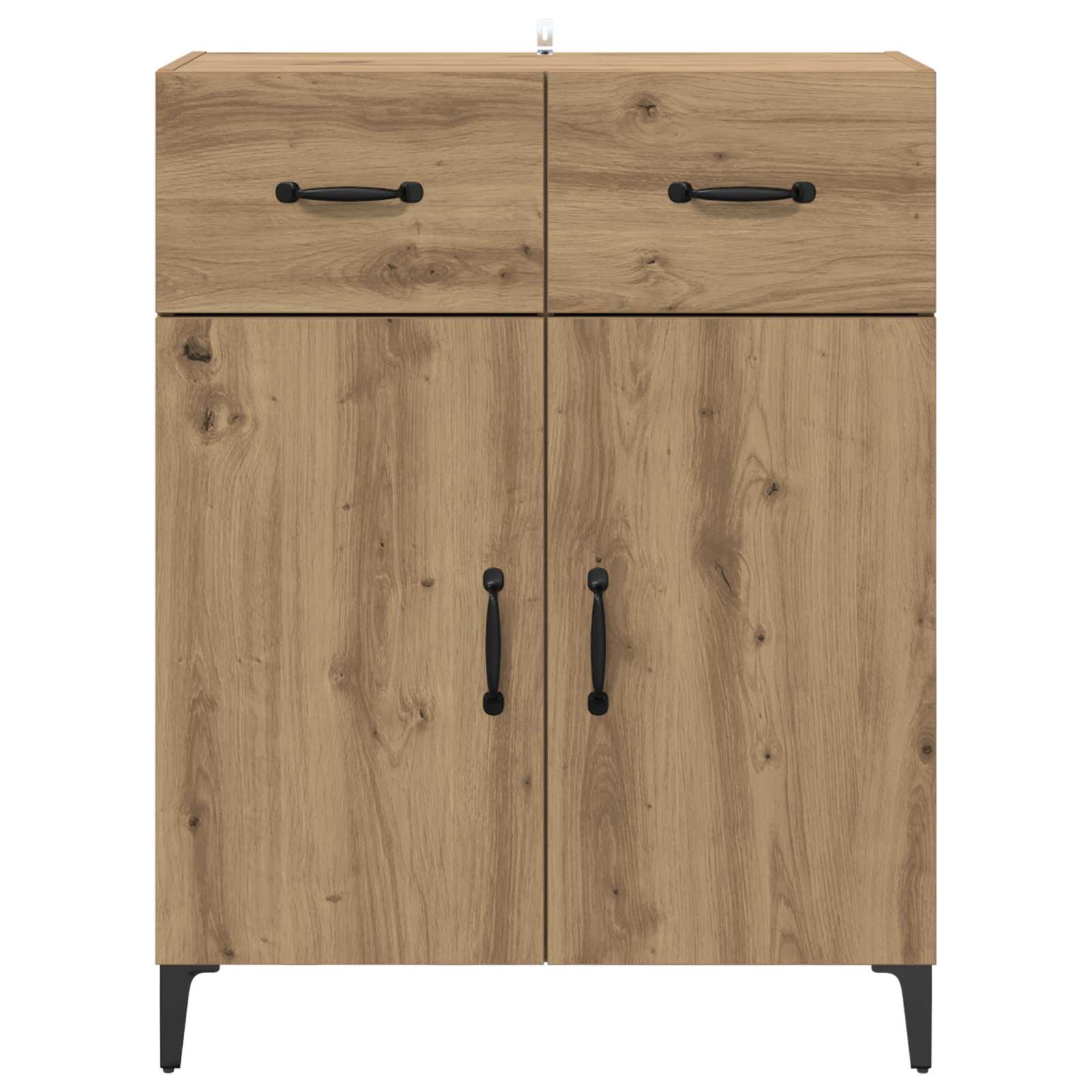 Πλαϊνό γραφείο με συρτάρι Artisan Oak 69,5 x 34 x 90 εκ. - Pakobazaar