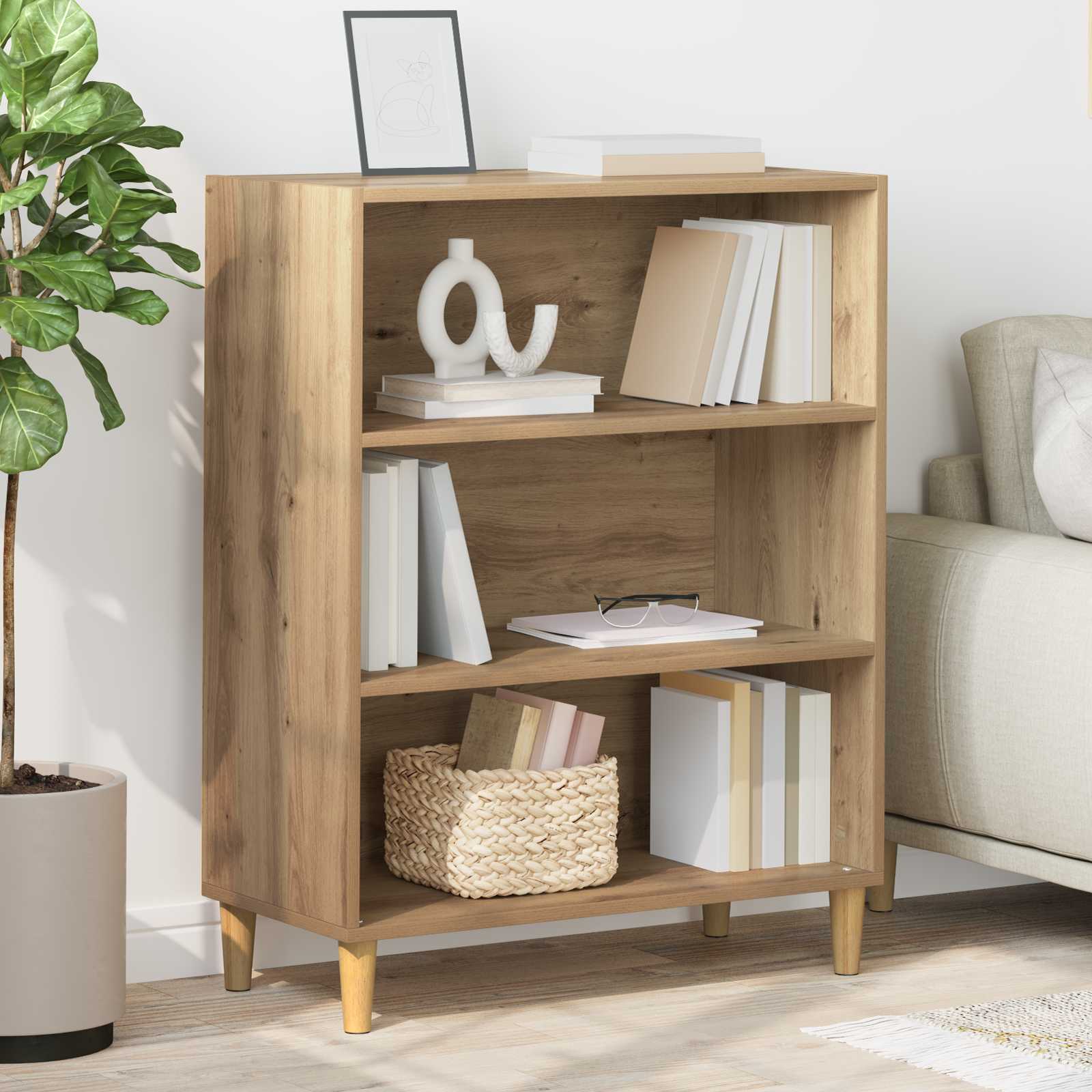 Πλαϊνό γραφείο Artisan Oak 69,5 x 32,5 x 90 εκ - Pakobazaar