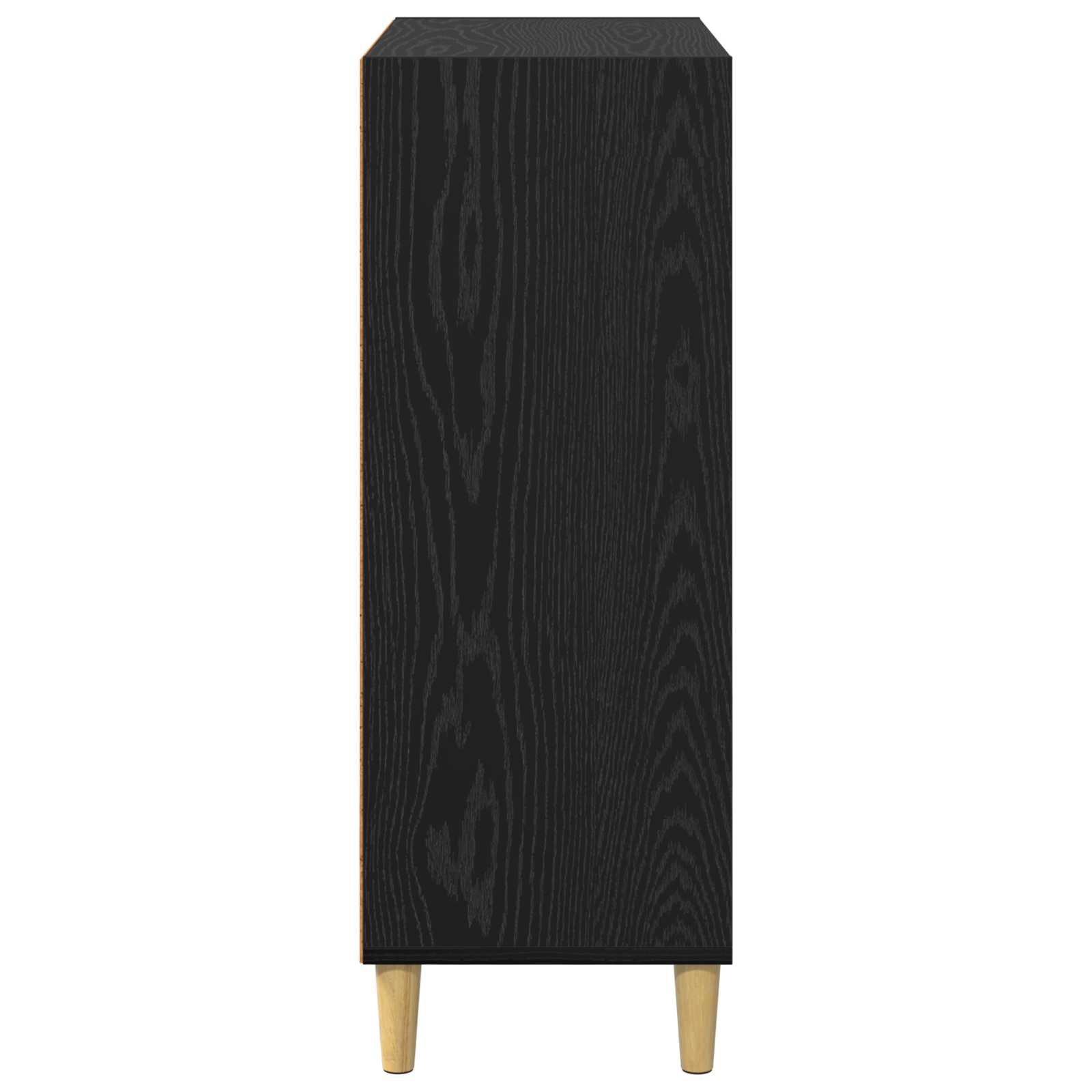 Πλαϊνό γραφείο Μαύρη Οξυά 69,5 x 32,5 x 90 εκ - Pakobazaar
