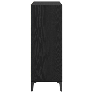 Πλαϊνό γραφείο Μαύρη Οξυά 69,5 x 32,5 x 90 εκ - Pakobazaar