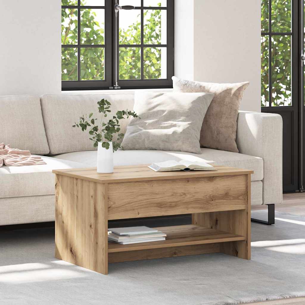 Τραπεζάκι σαλονιού Artisan Oak 80 x 50,5 x 41,5 εκ - Pakobazaar