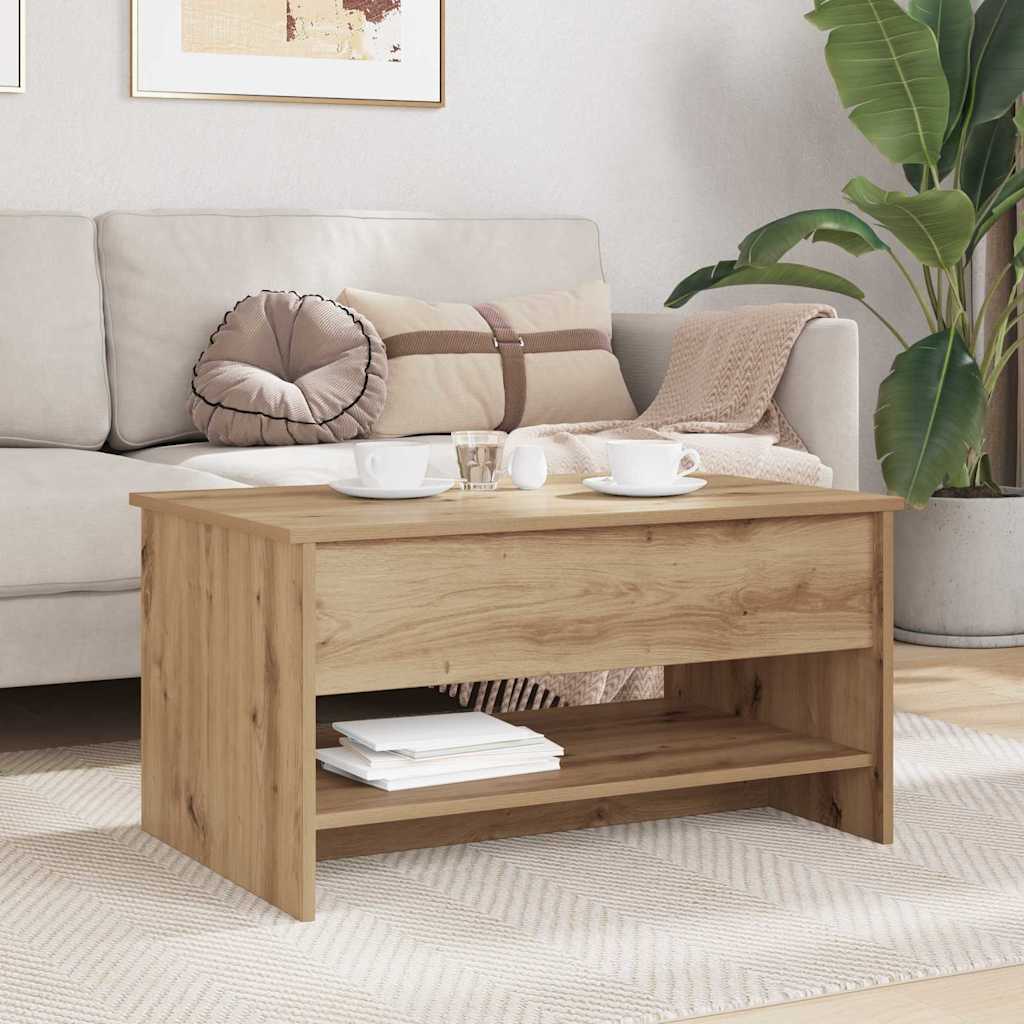 Τραπεζάκι σαλονιού Artisan Oak 80 x 50,5 x 41,5 εκ - Pakobazaar