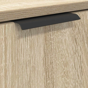 Ντουλάπι Μπάνιου με αποθήκευση Δρύς Sonoma 64,5 x 33,5 x 59 εκ. - Pakobazaar