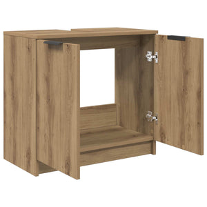 Ντουλάπι Μπάνιου με αποθήκευση Artisan Oak 64,5 x 33,5 x 59 εκ. - Pakobazaar